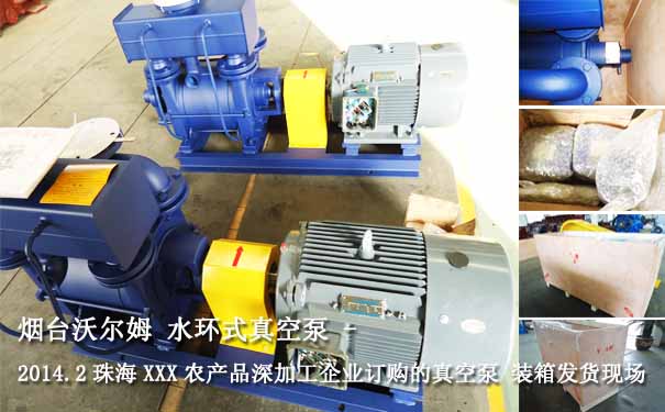 水环式真空泵案例:2014.2珠海某农产品深加工企业水环式真空泵图片2 水环式真空泵案例:2014.2珠海某农产品深加工企业水环式真空泵图片2