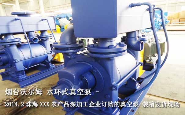 水环式真空泵案例:2014.2珠海某农产品深加工企业水环式真空泵图片3 水环式真空泵案例:2014.2珠海某农产品深加工企业水环式真空泵图片3